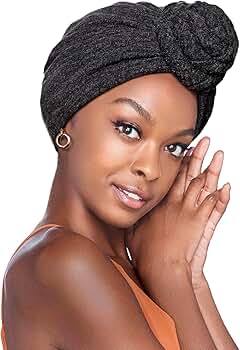 Red by Kiss Sweater Knit Turban – Quick & Easy Styling, Satin